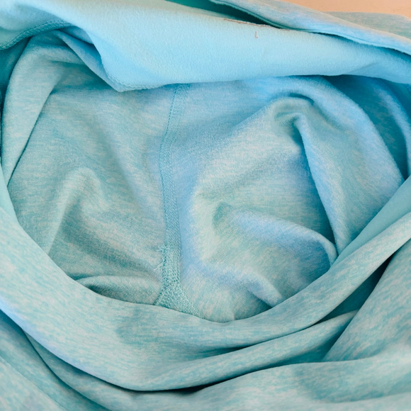 EUC Beyond Yoga Spacedye Midi High Waisted Legging Capri Blue/Grotto | Sz Lg - Picture 8 of 9